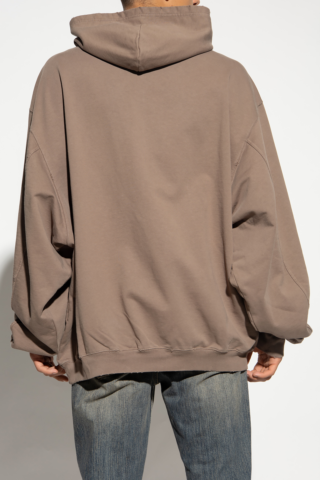 Balenciaga hoodie brown online